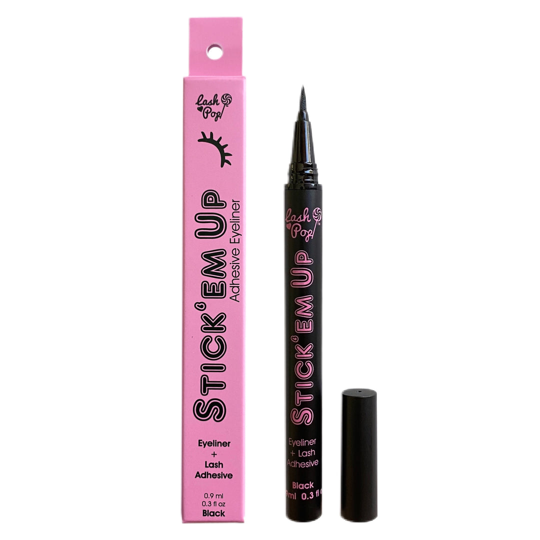 Stick 'Em Up Eyeliner + Lash Adhesive (Black)