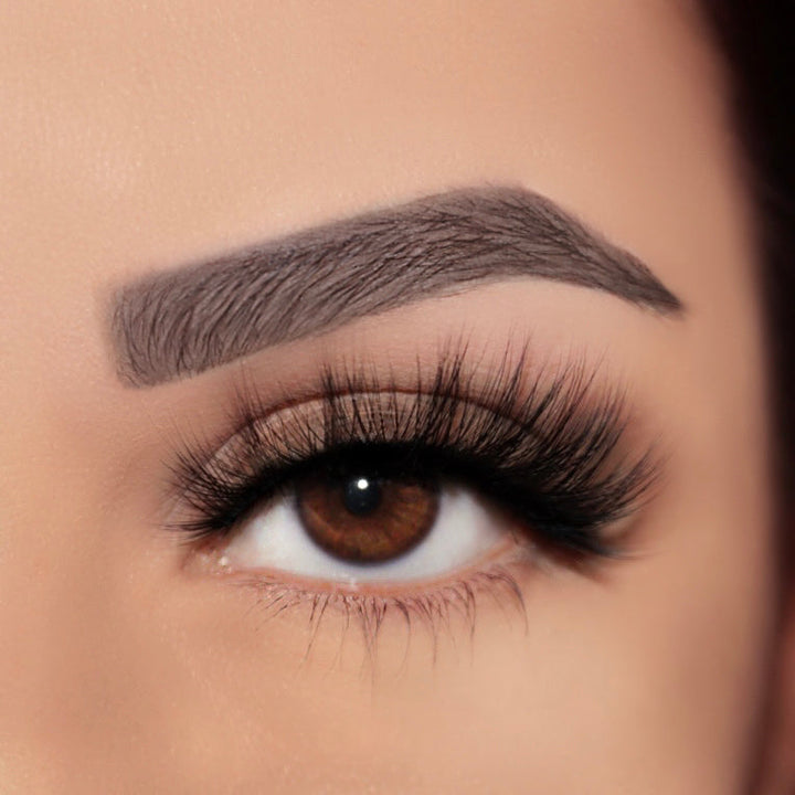 Single-Pack Purplicious 3D Fauxmink Lashbar False Eyelashes
