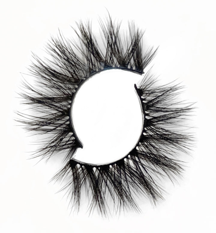 Single-Pack Purplicious 3D Fauxmink Lashbar False Eyelashes<br>(Case of 24)